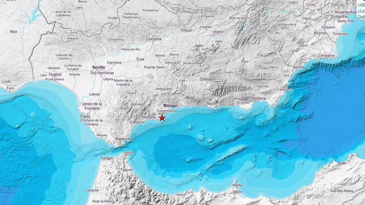 Terremoto en Málaga.