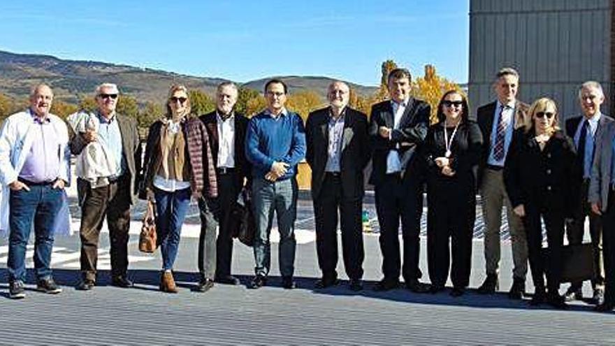 L&#039;equip de treball que estudia el projecte europeu a l&#039;hospital