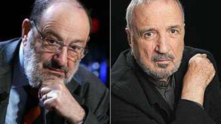 Umberto Eco y Jean-Claude Carrière