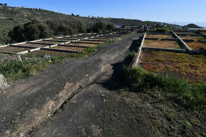 Caminos rurales a asfaltar en Telde