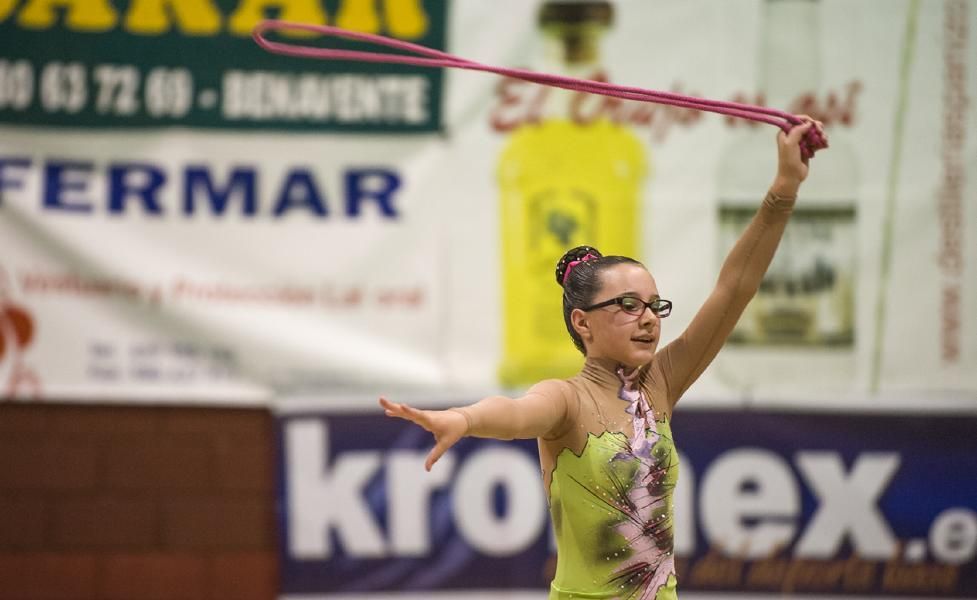 Exhibición de la Escuela de gimnasia rítmica