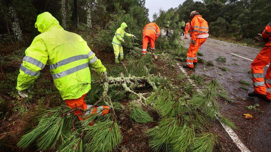 La borrasca Kirk deja 5 heridos y 460 emergencias atendidas por el 112 de Castilla y León