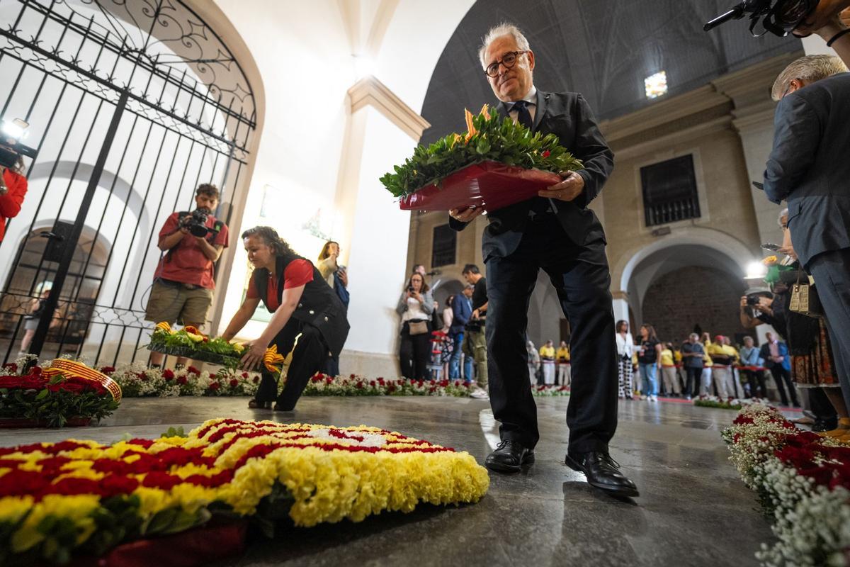 Moret evoca el espíritu “plural e integrador” de la Diada del 76 en la ...