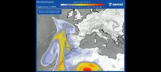 Llega una masa de aire subtropical y la Aemet espera temperaturas "muy por encima de lo normal", tormentas y granizo