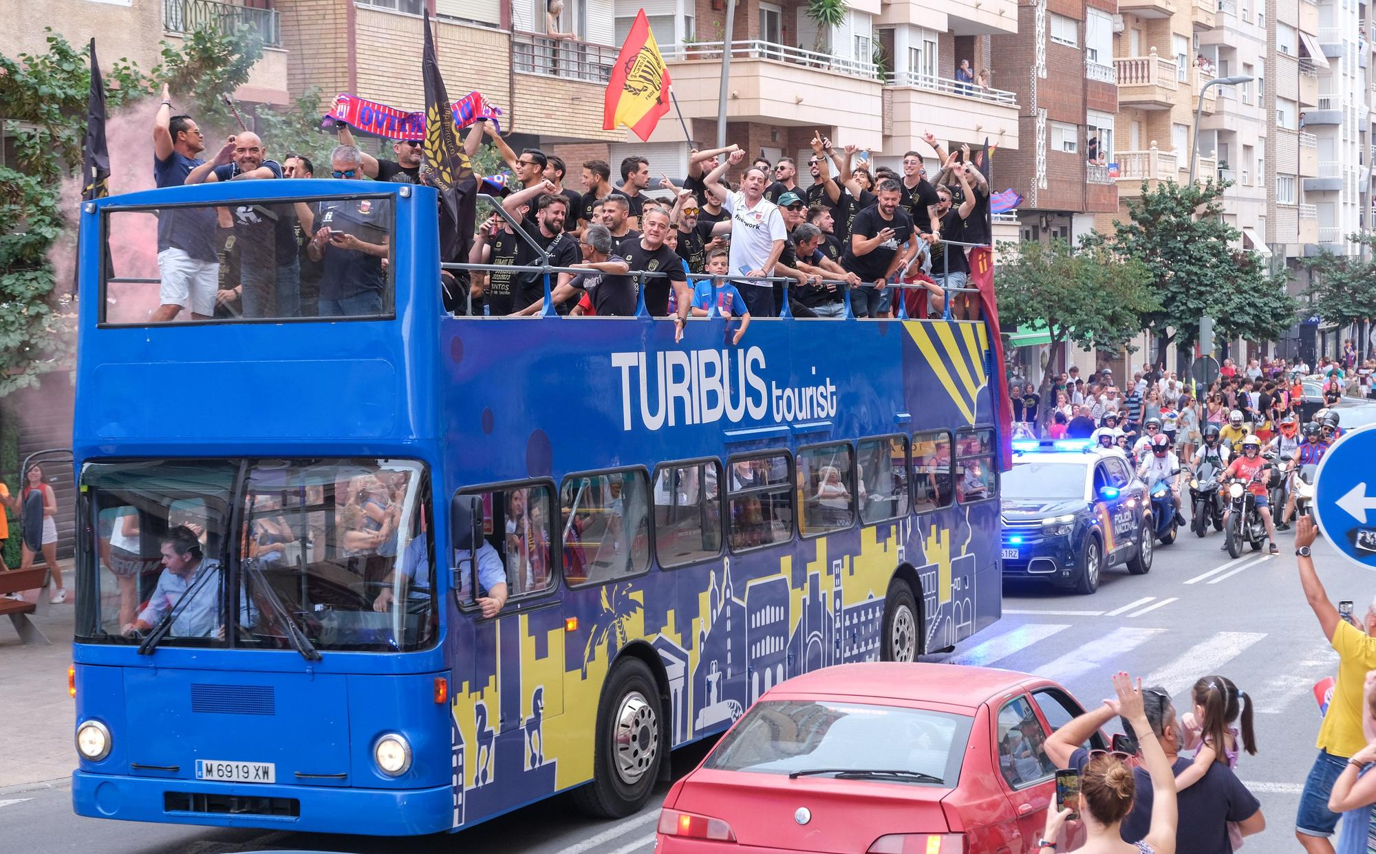 La fiesta del ascenso del Eldense