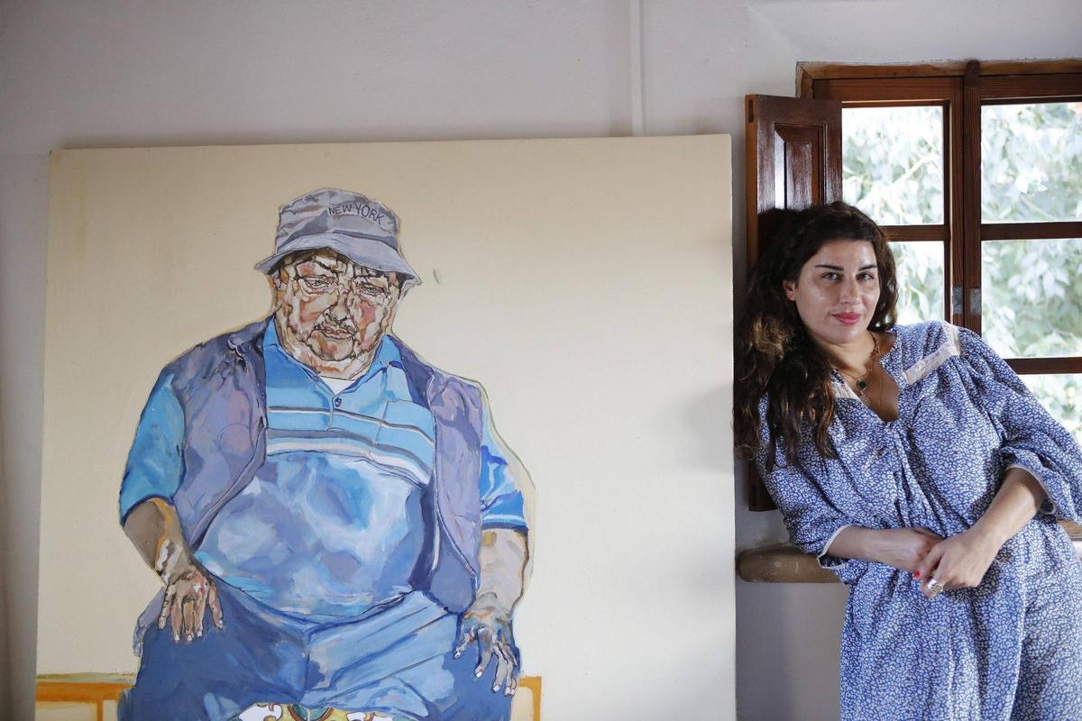 "Xisco“ ist Aïcha Khorchids neuestes Bild und zeigt einen mallorquinischen Freund.