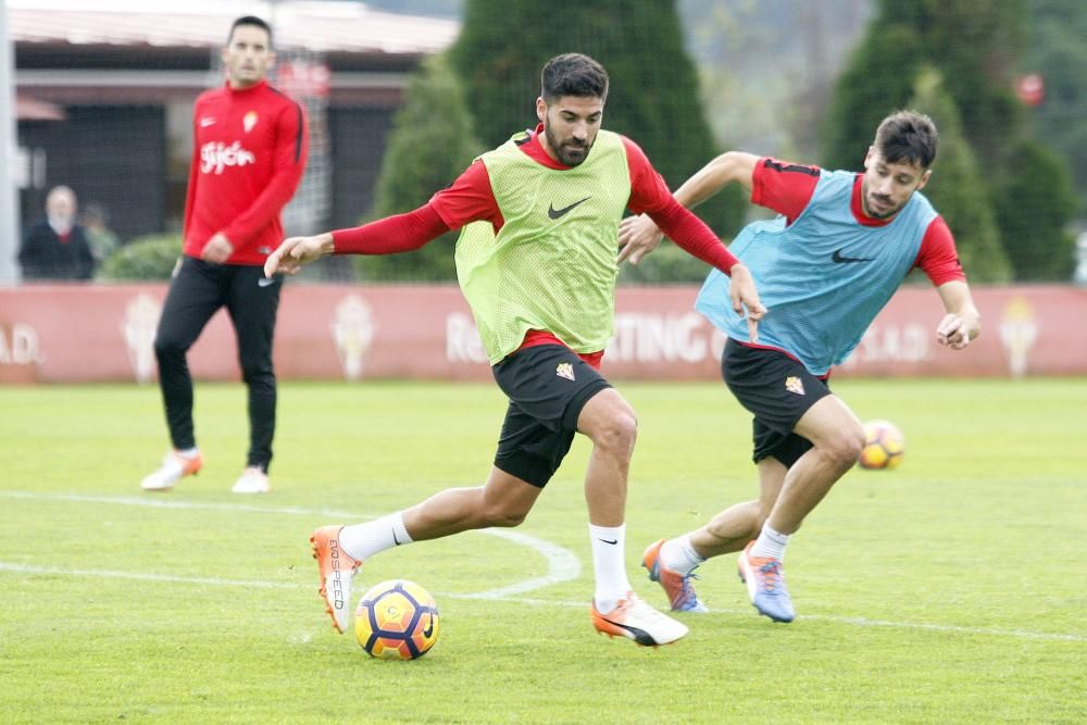 Entrenamiento del Sporting