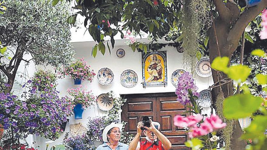 Visitando un patio cordobés