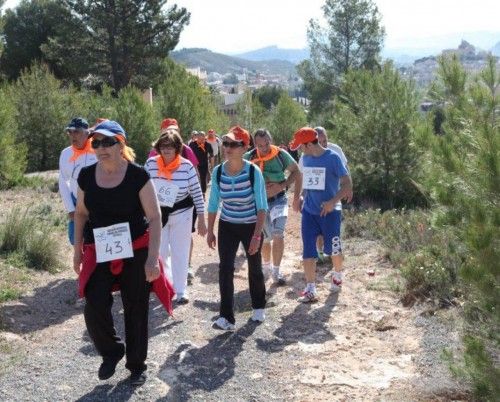 Marcha solidaria en Caravaca de la Cruz