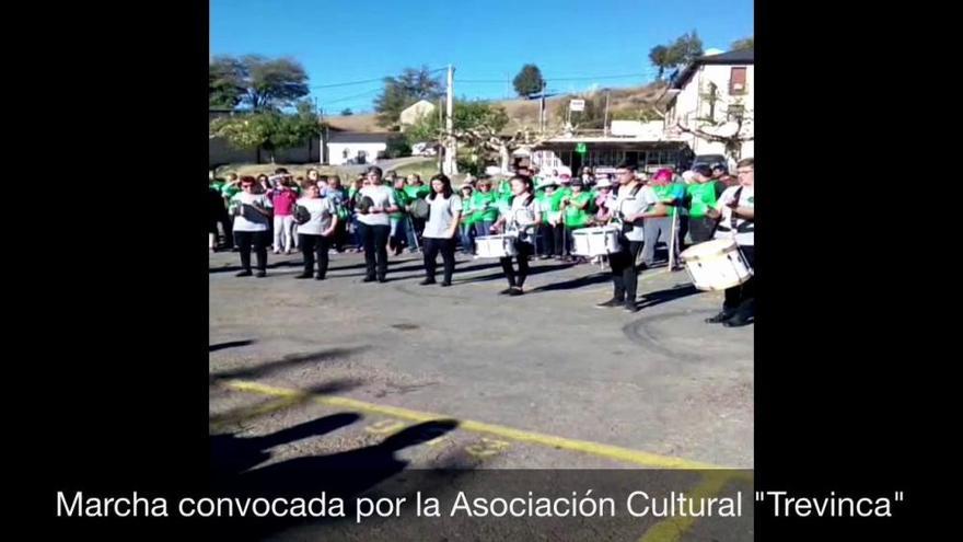 Marcha contra el cáncer en Sanabria