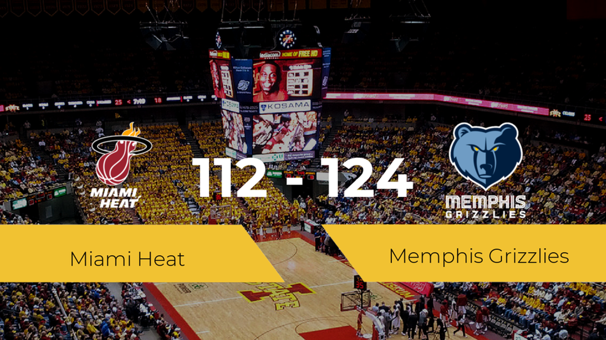 Memphis Grizzlies consigue la victoria frente a Miami Heat por 112-124