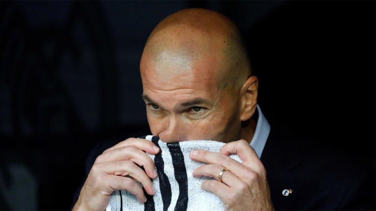 Zinedine Zidane acabó dando valor al punto conseguido por el Real Madrida