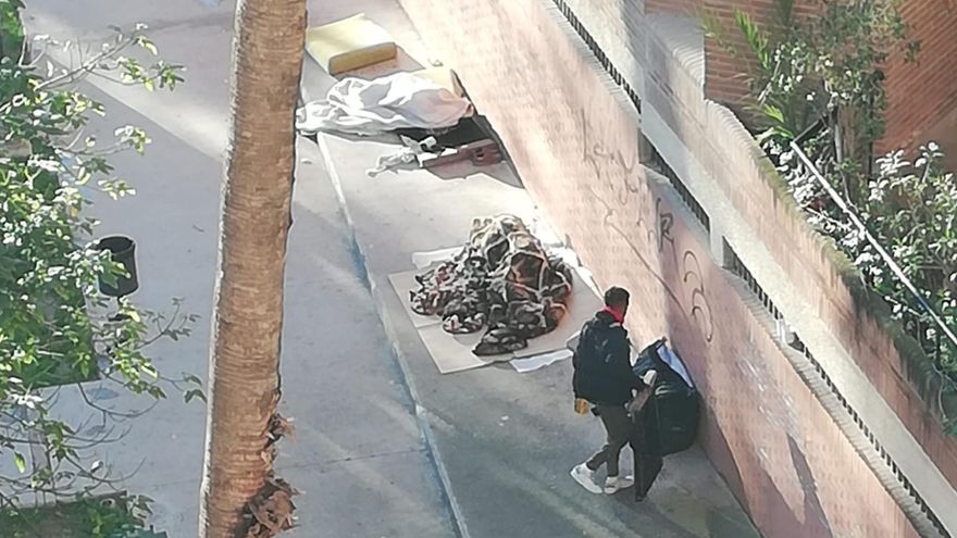 El parque Viudes del Carmen, lugar de botellones y peleas
