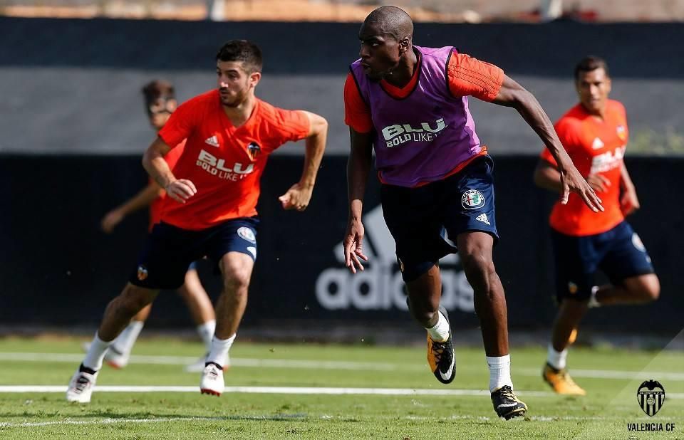 Así ha sido el entrenamiento del Valencia CF