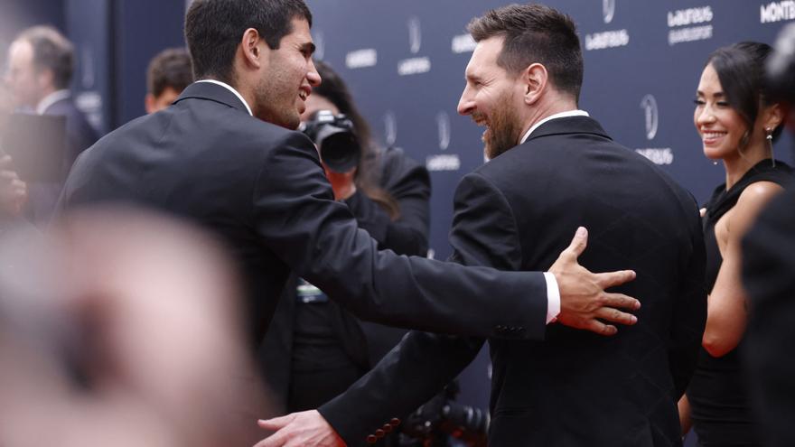 Carlos Alcaraz, en París para los Premios Laureus