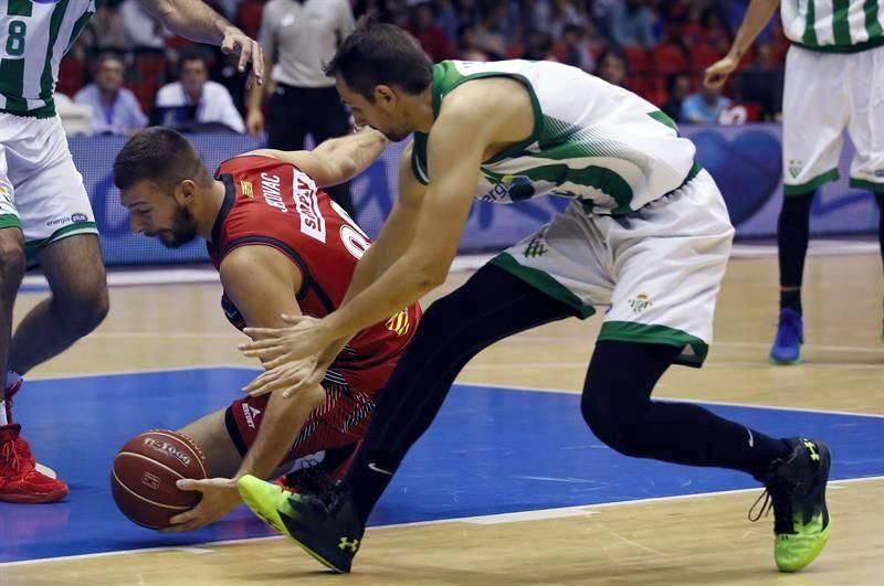 Fotogalería del Betis-Tecnyconta Zaragoza