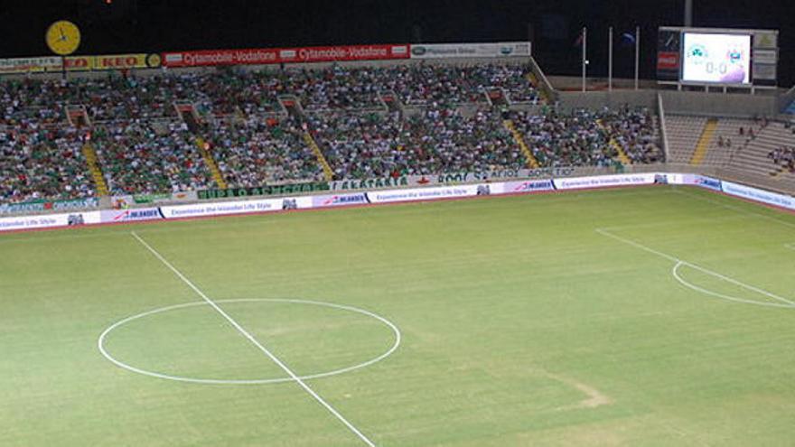 El partido contra el Dinamo se jugará en el GSP Stadium de Nicosia