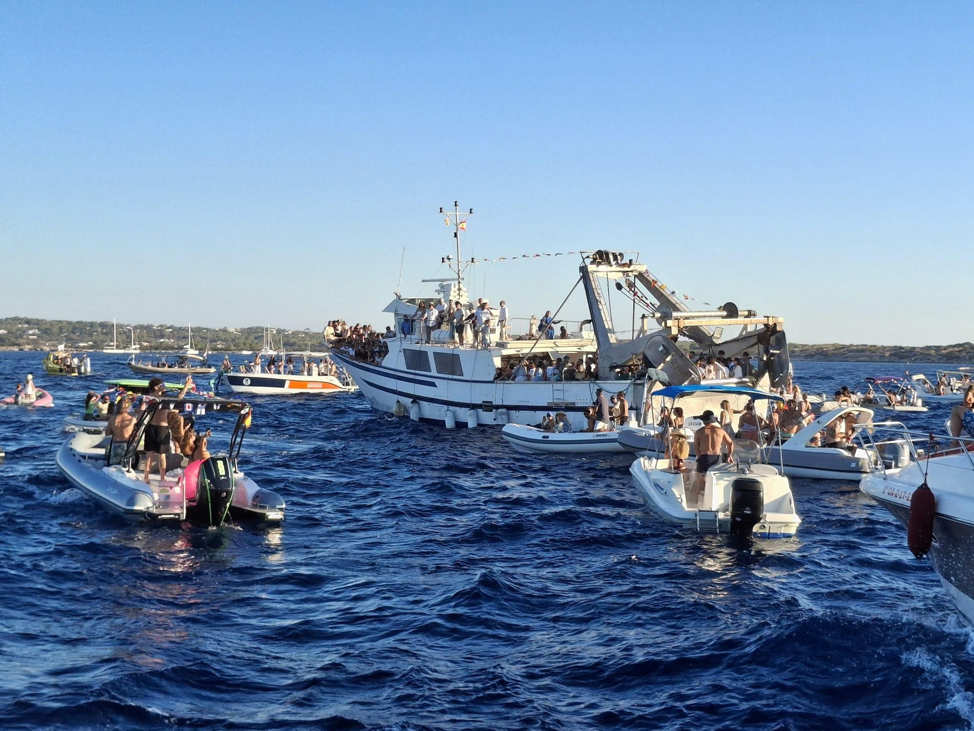 Todas las imágenes del Día del Carmen en Formentera