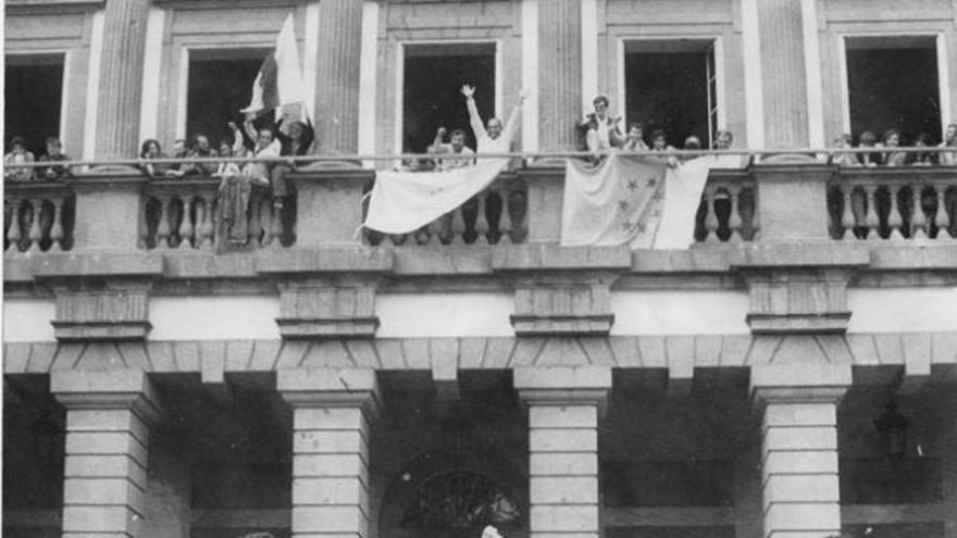 22 de abril de 1979, triunfo de la UPC en las elecciones al Ayuntamiento de Las Palmas de Gran Canaria. | lp / dlp