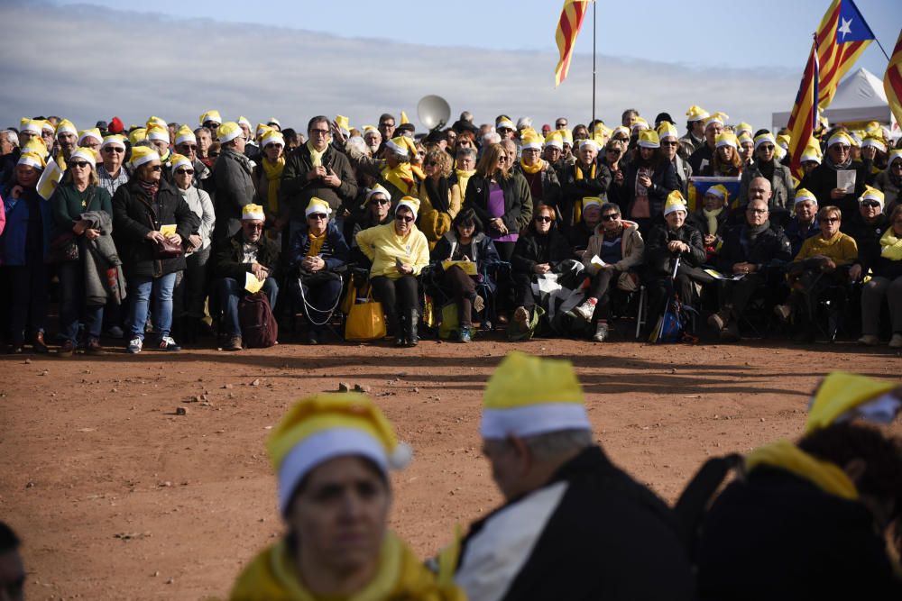 Tractorada a Lledoners.