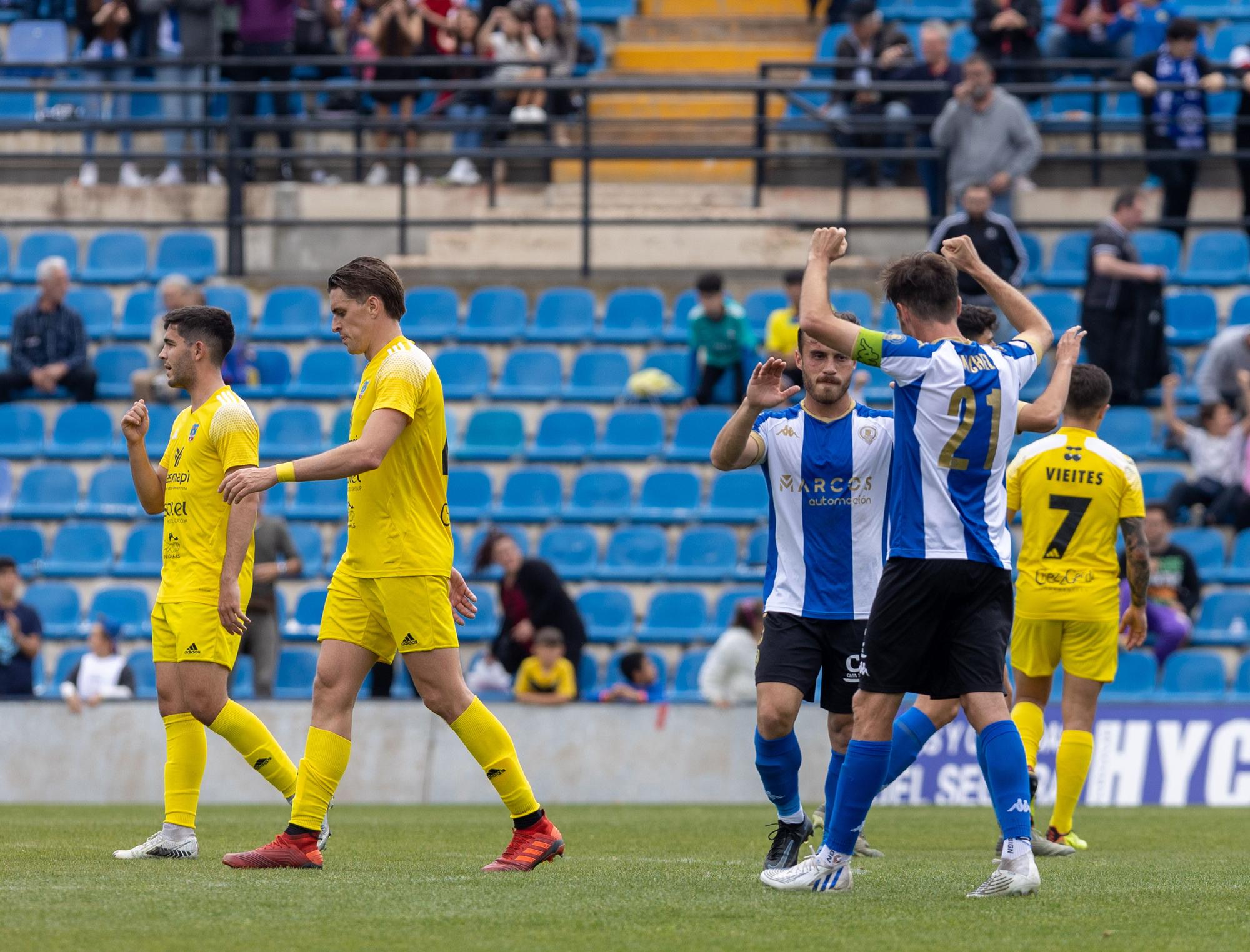 El Hércules vence gracias a un gran gol de Míchel Herrero (1-0)