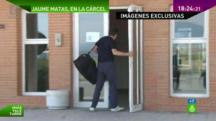 Jaume Matas ingresa en la cárcel de Segovia