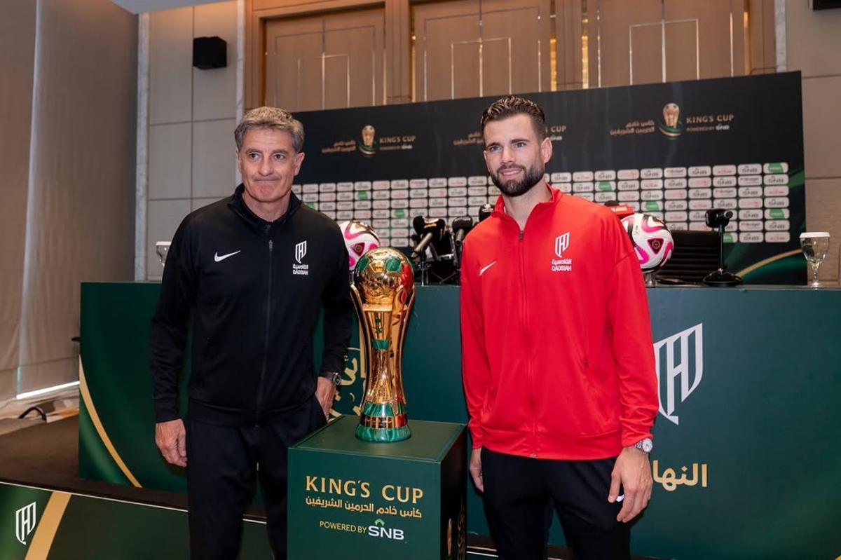 Michel González y Nacho Fernández, dos de las caras más conocidas del proyecto del Al-Qadisiyah.