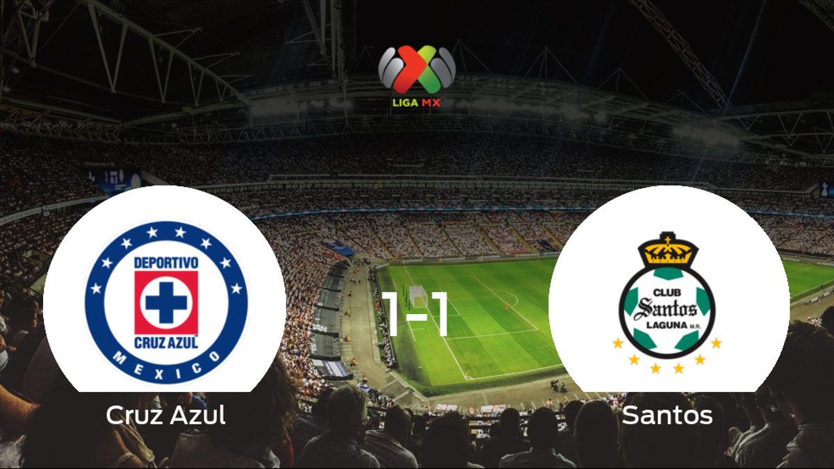 El Cruz Azul gana la Liga MX de Clausura tras empatar a uno con el Santos Laguna
