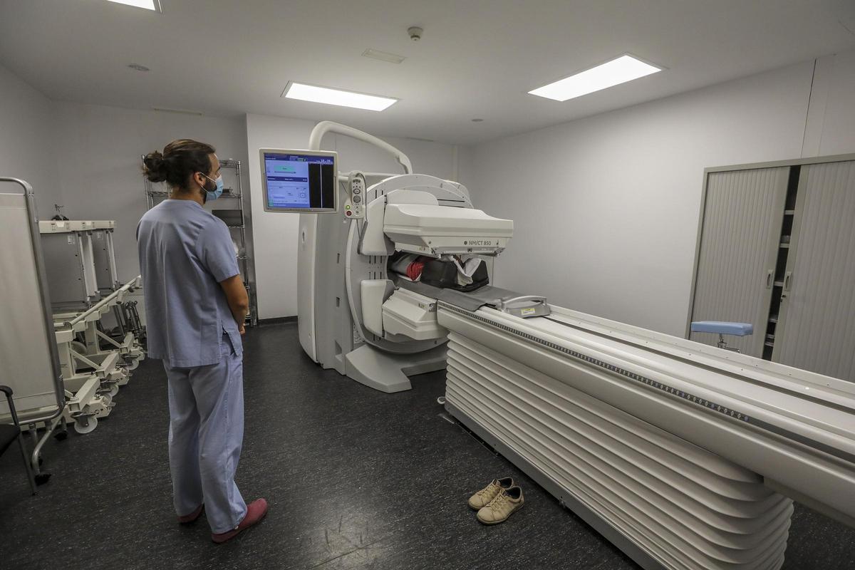 El nuevo equipo puntero de medicina nuclear.