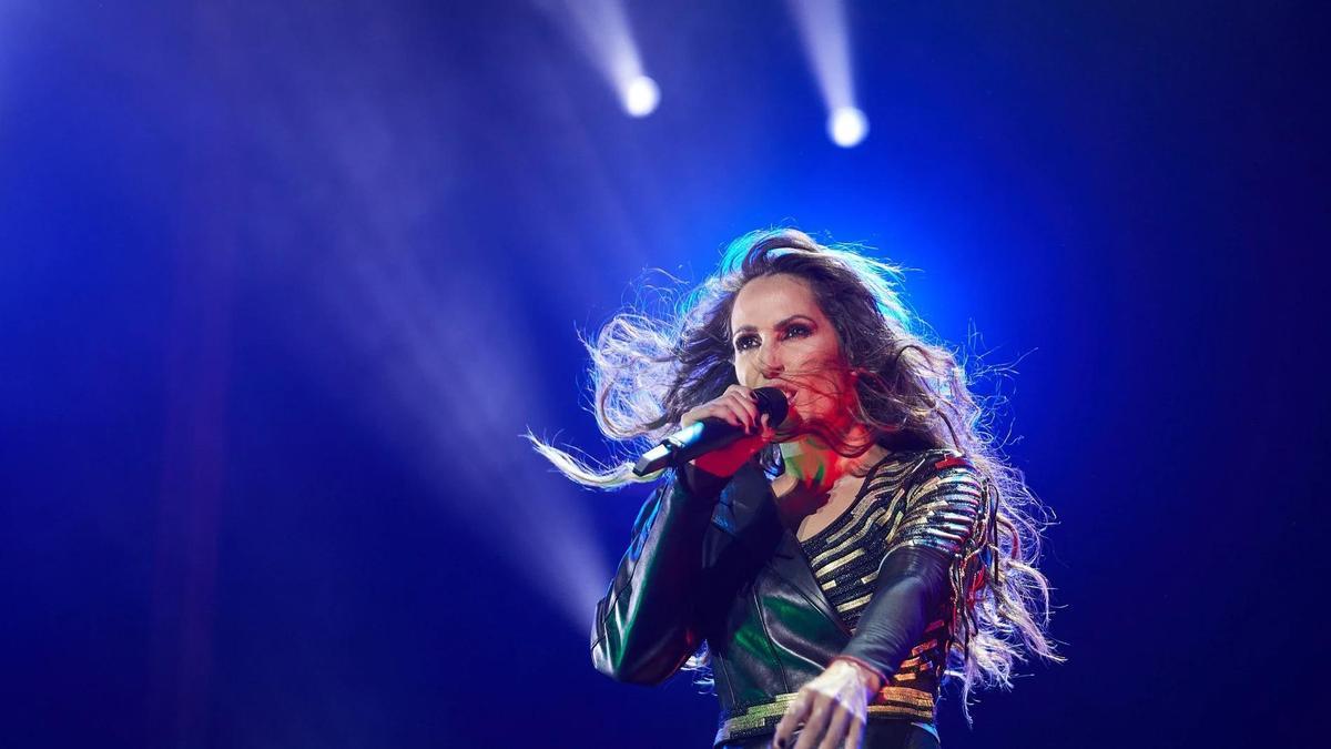 Malú actúa en Live Las Ventas