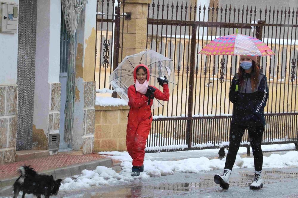 Nieve en Coy, Lorca