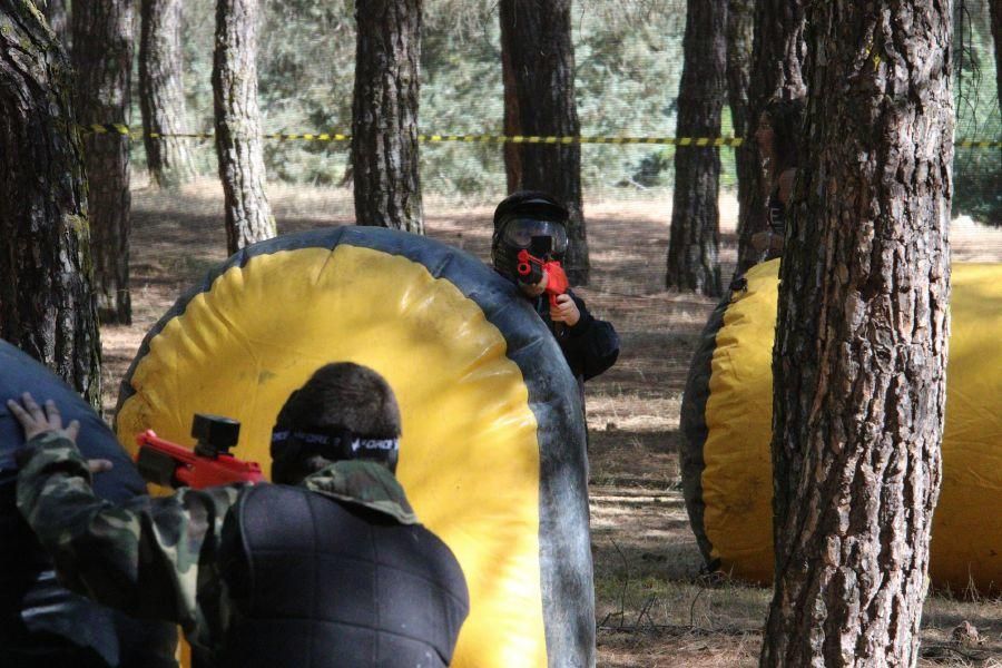 Competición de paintball en Valorio