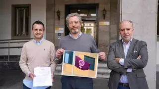 Vox denuncia el incumplimiento de la Ley de Banderas en el IES de La Fresneda por colgar una del 8M y no ondear la de España
