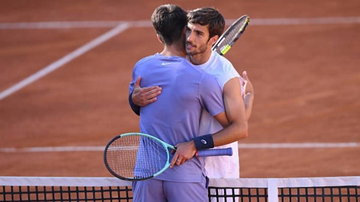 musetti y alcaraz en Roma