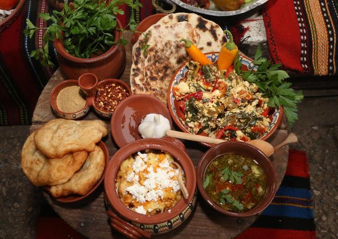 Comida tradicional bulgara