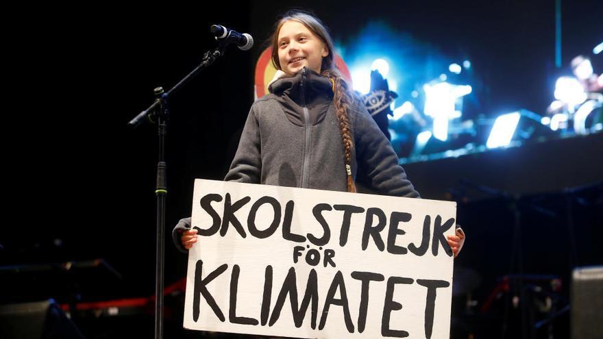 La activista sueca Greta Thunberg.