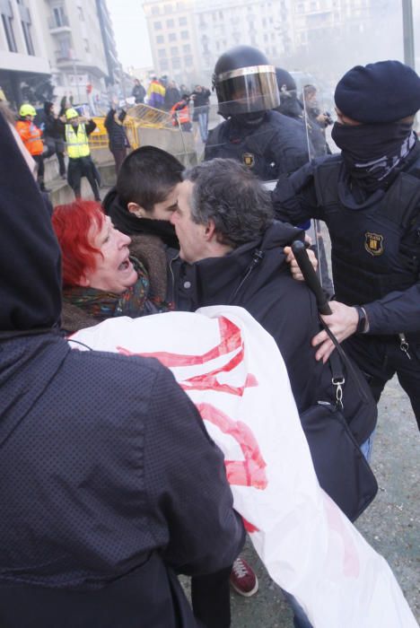 Manifestació antiborbònica a Girona