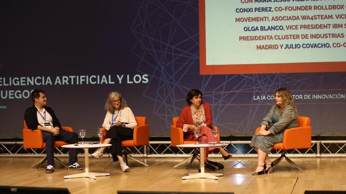 La mesa sobre la Inteligencia Artificial y los videojuegos