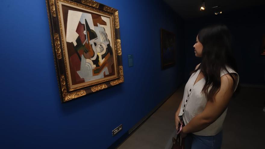 El Museo Goya se pinta de azul con obras de Picasso, Miró, Gauguin y el genio de Fuendetodos