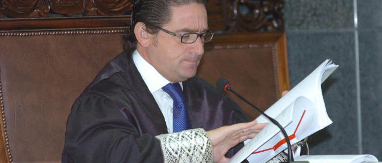 El magistrado Salvador Alba.