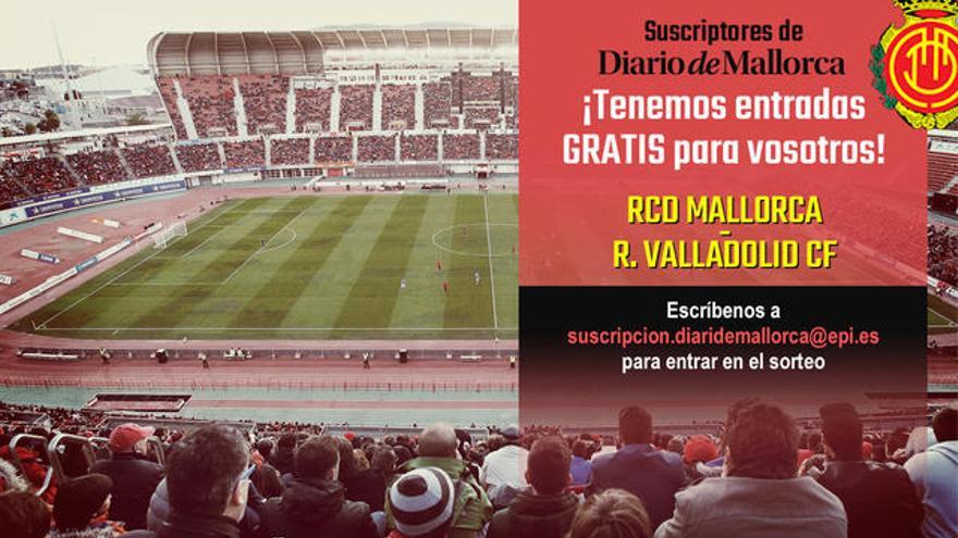 Gana entradas para ver al RCD Mallorca - R. Valladolid CF