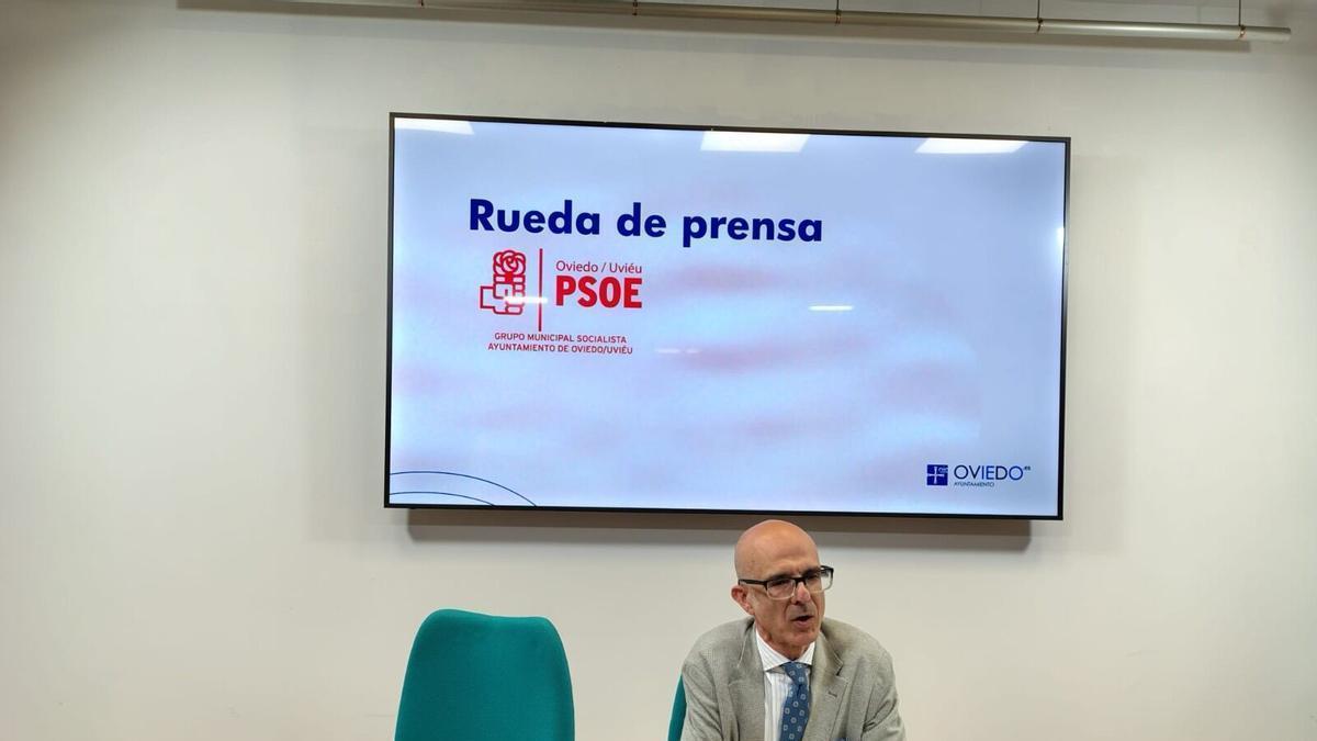 El concejal Jorge García Monsalve.