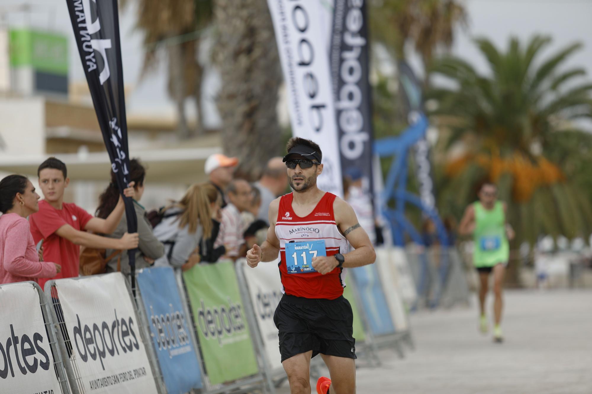 La media maratón Paraíso Salado de San Pedro del Pinatar, en imágenes