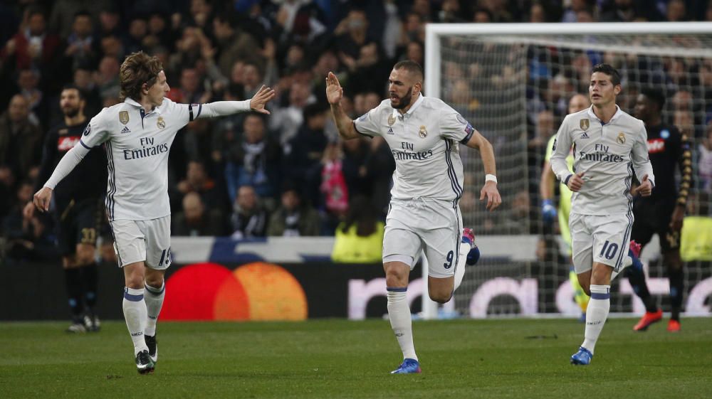 Champions League: Real Madrid - Nápoles