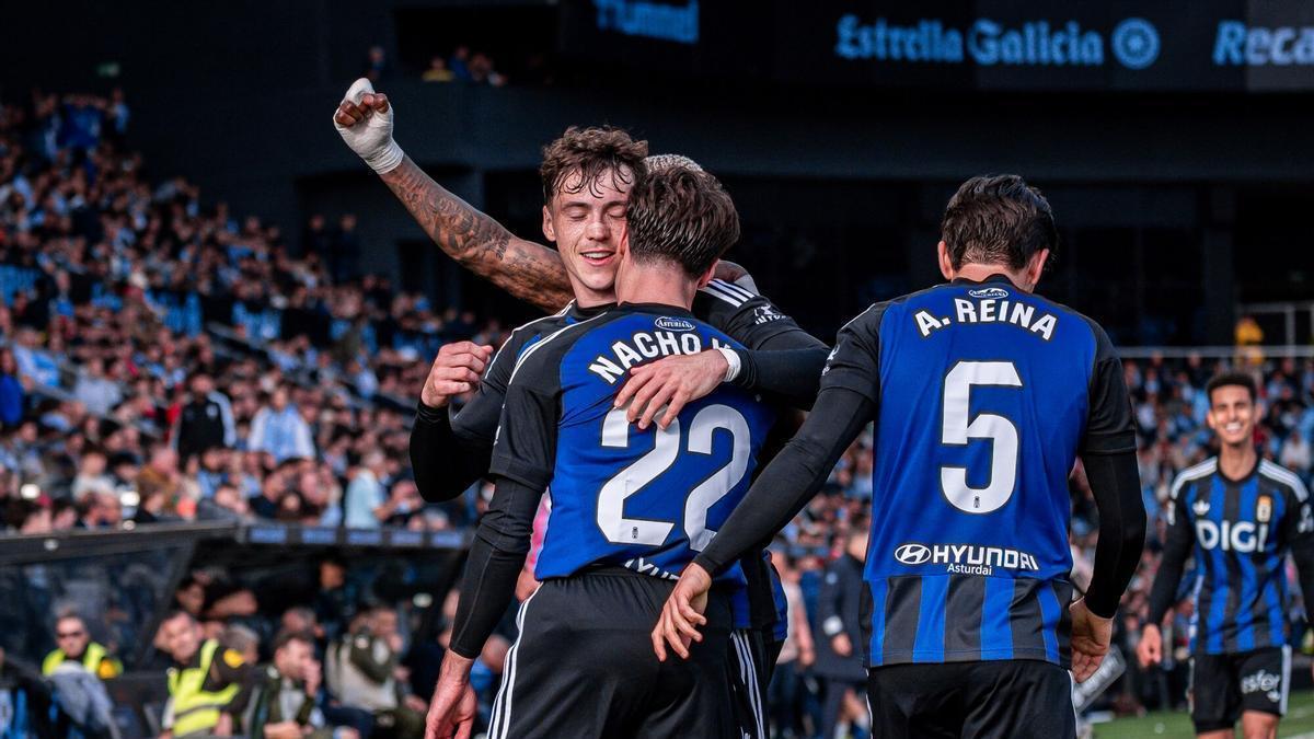EN IMÁGENES: El Real Oviedo se impone al Celta de Vigo en Balaídos