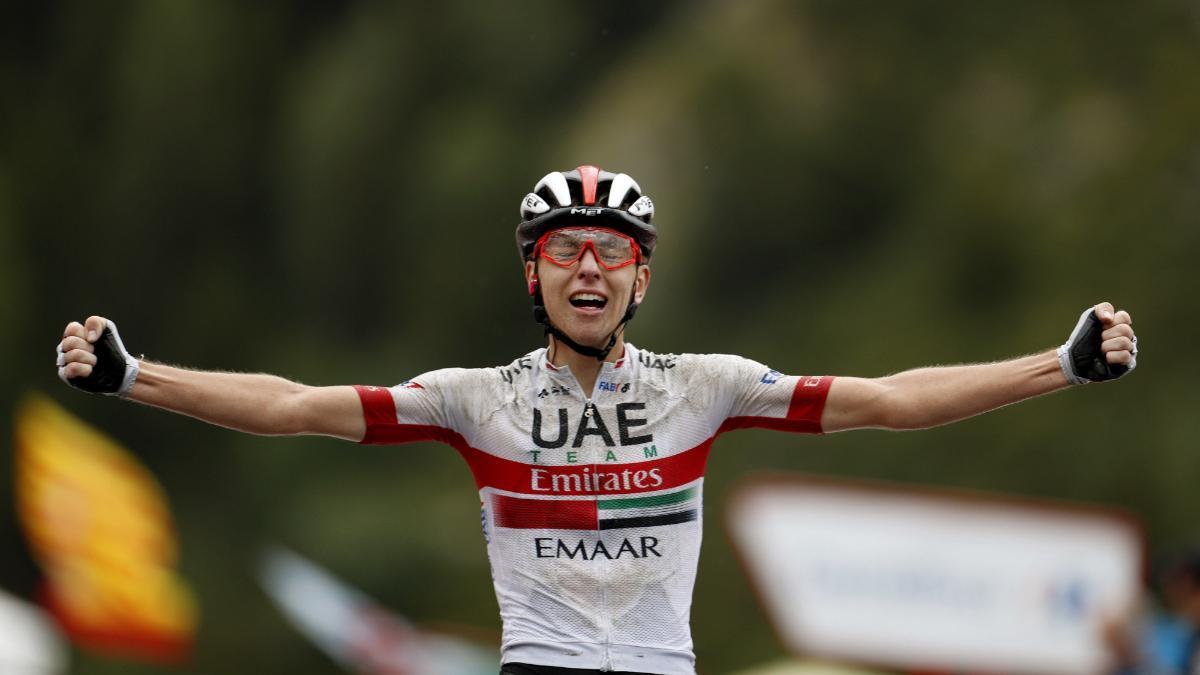 Un jovencísimo Pogacar sorprendió al mundo del ciclismo en la Vuelta a España 2019