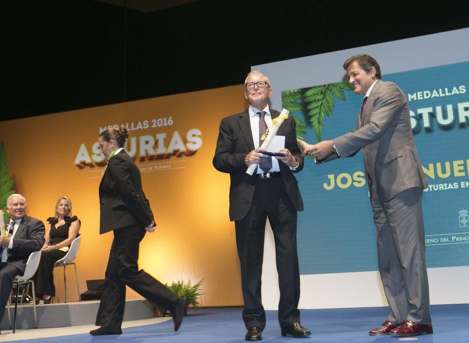 Entrega de las medallas de Asturias