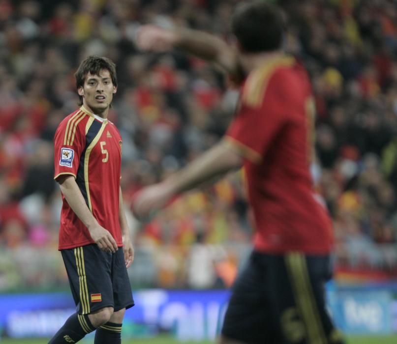 David Silva, leyenda de La Roja