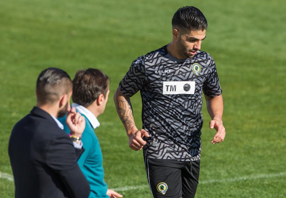 Presentación de Jona como nuevo jugador del Hércules CF