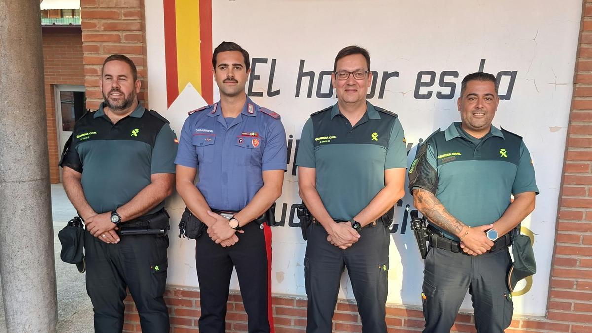 Gendarmes franceses y Carabinieri italianos para vigilar el Camino de Santiago zamorano